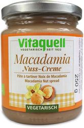 Crème de Noix de Macadamia BIO 250 g - VITAQUELL